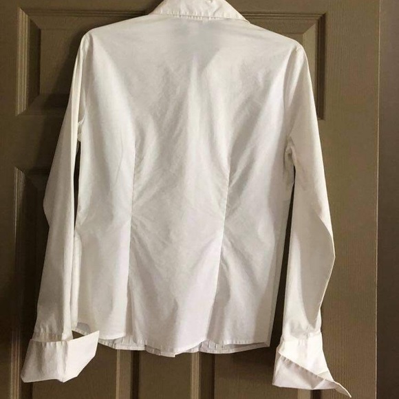 White Button Up Blouse - Picture 3 of 3